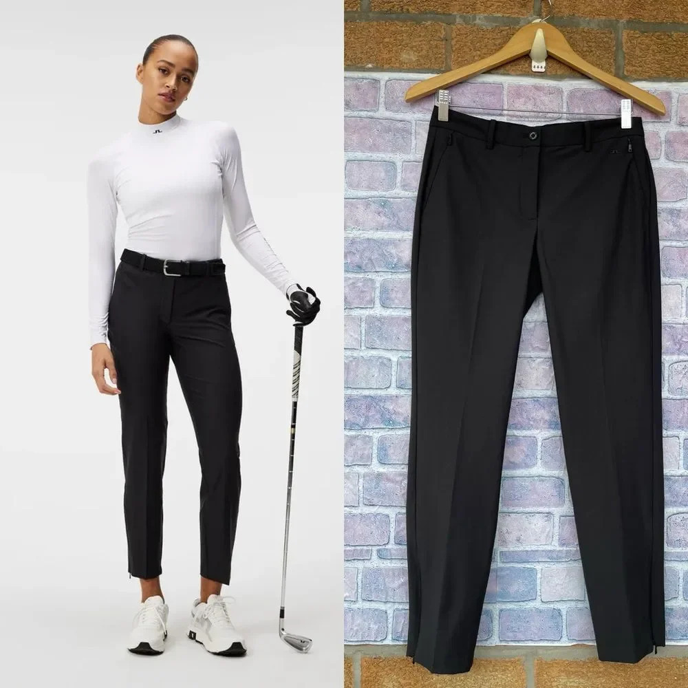 J.Lindeberg Women's Pia Golf Pant  black  27